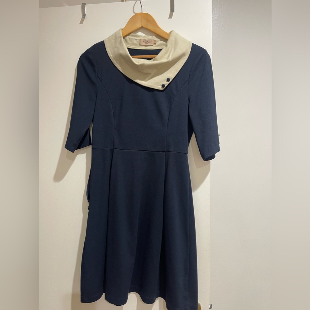 Miss Patina Blue Parisian Port Dress